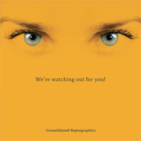 Eye Brochure created for Consolidated Reprographics